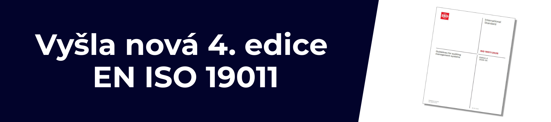 Vyšla nová 4. edice EN ISO 19011